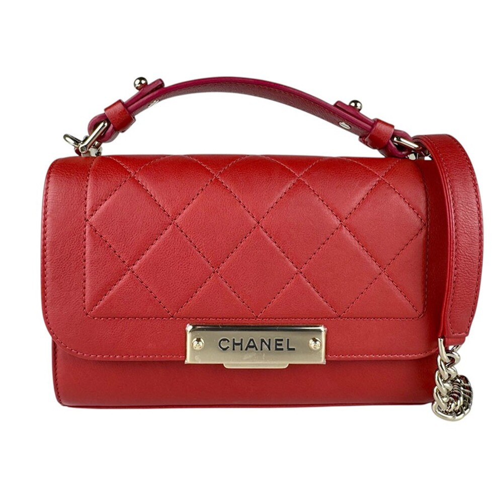Auth Chanel Handbag Shoulder Bag #293560C20B
